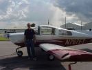 [Mark Neubauer and his AA5A Cheetah]